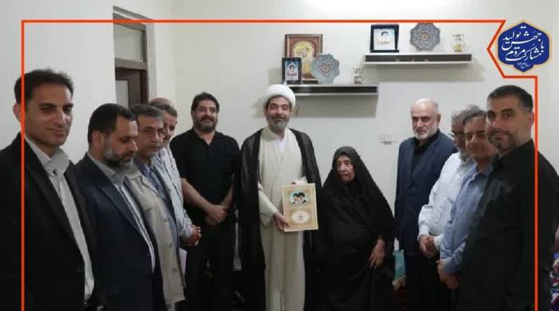 دیداربا خانواده  شهید ناصر جمالی