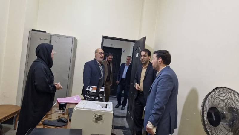 بازدید از دادگستری جم