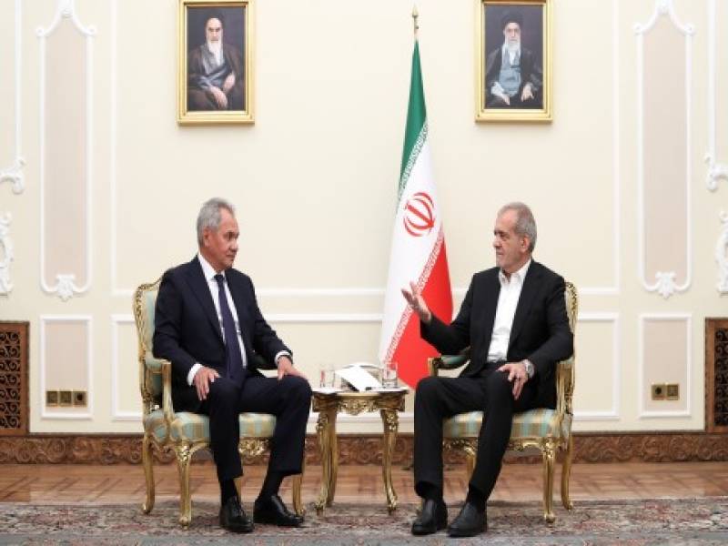 پزشکیان در ­دیدار دبیر شورای امنیت ملی روسیه