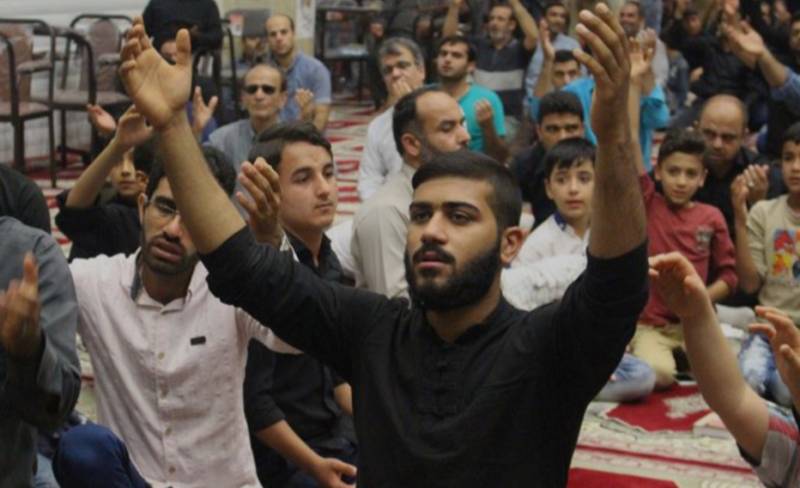 دعا برای سلامتی رئیس جمهور وهمراهان
