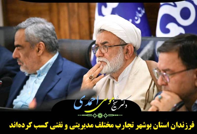 دکتر احمدی ،فرزندان استان بوشهر تجارب مختلف مدیریتی و نفتی کسب کرده‌اند، نگاه وزیر ، مثبت است