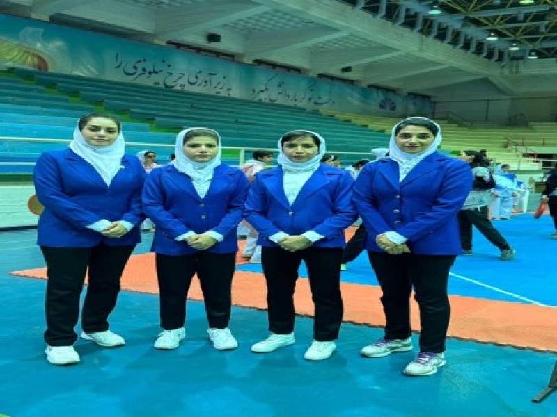 حضور ۴ داور بانوی بوشهری در مسابقات تکواندو قهرمانی کشور