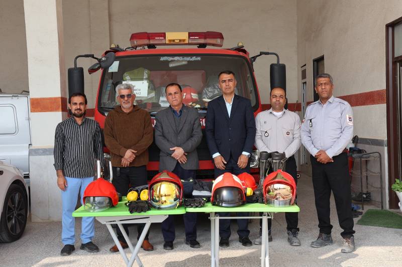 اقدام انسان دوستانه یک آتش نشان